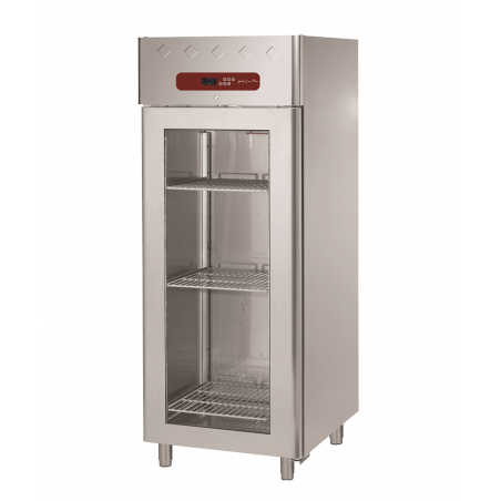 Armoire frigo inox de stockage 1 porte 700 L