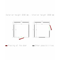 Chambre froide positive ou negative maxicold 5636