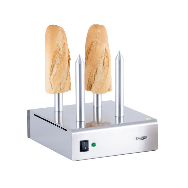 Chauffe pain hot dog 4 plots