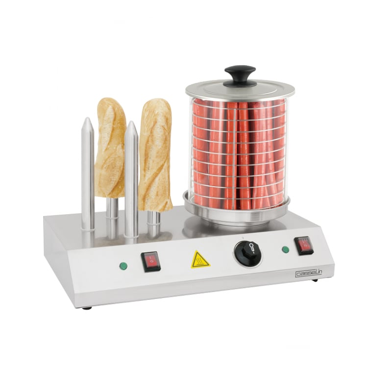 Appareil à hot-dog 4 plots