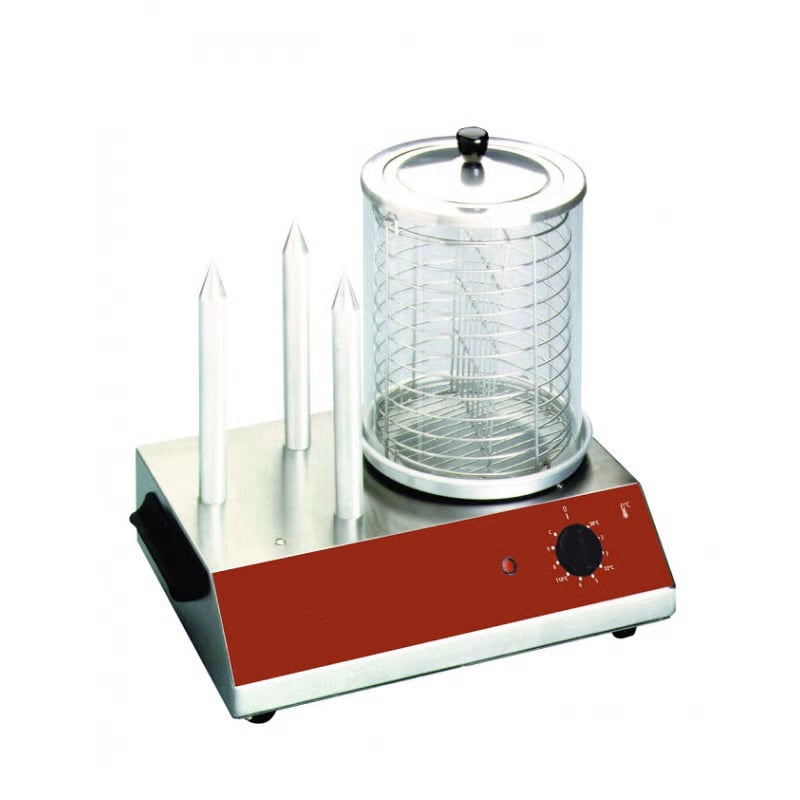 Appareil hot-dog 3 plots