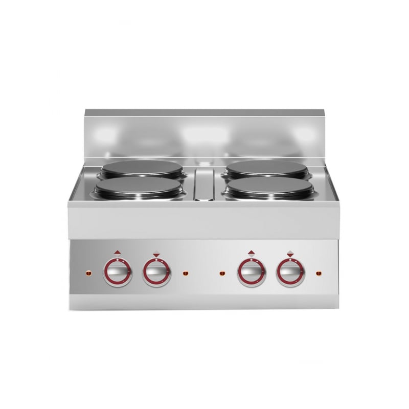 Fourneau électrique 4 plaques Pro 650