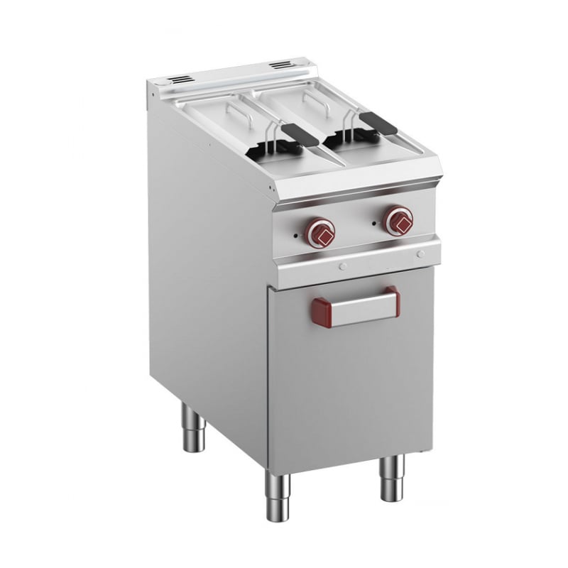 Friteuse électrique 2x7L sur armoire