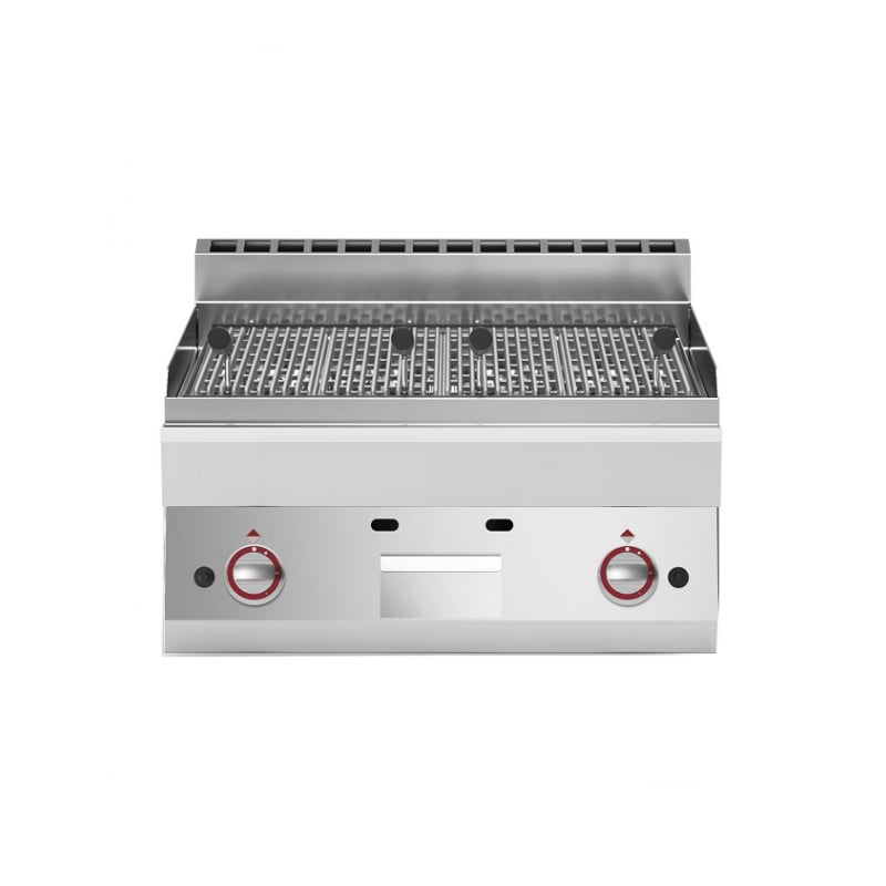 Grill pierre de lave largeur 700