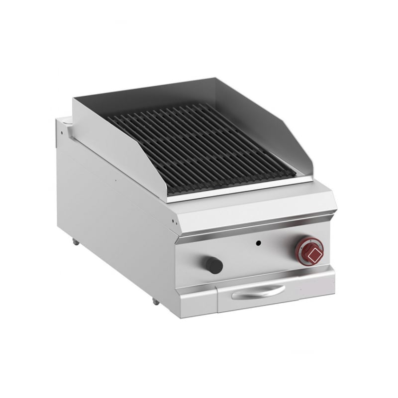Grill pierre de lave simple