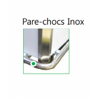 Pare chocs inox bacs rush et flash bonnet 4004
