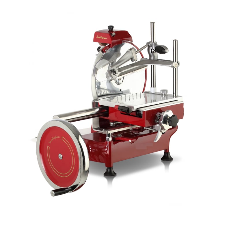 Trancheur à jambon manuel à volant Ø300