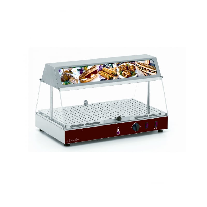 Vitrine chauffante 1 niveau