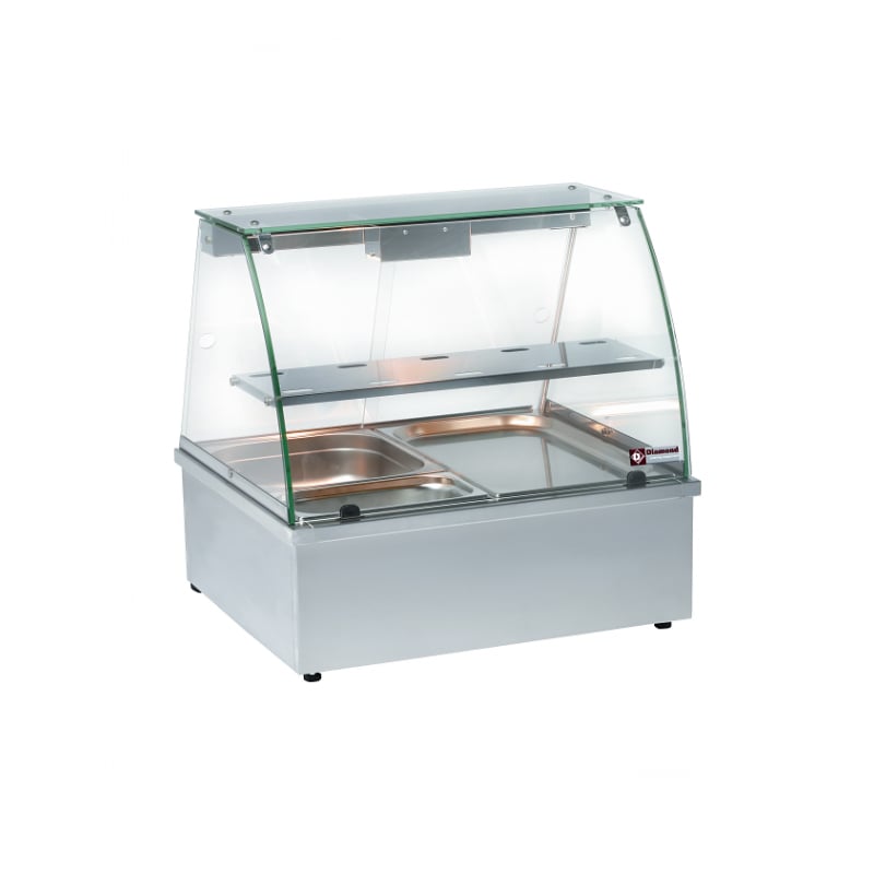 Vitrine bain-marie 2GN1/1