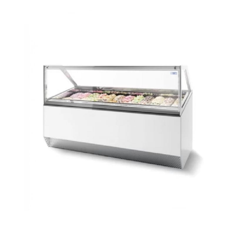 Vitrine à glace 24 bacs