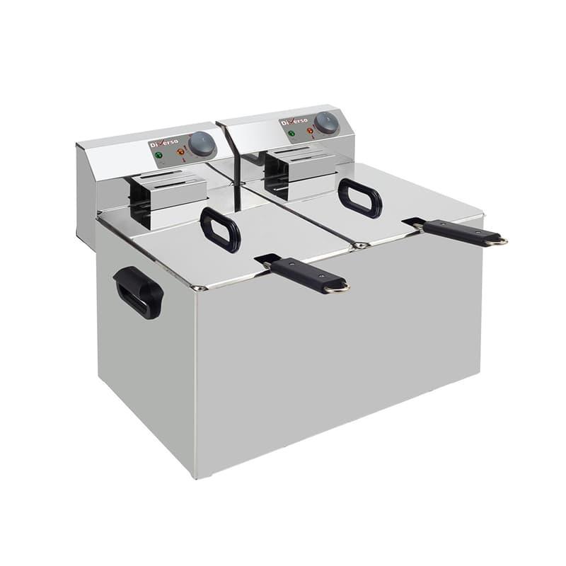 Friteuse électrique 2x7L