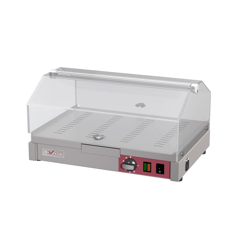 Vitrine chauffante 1 niveau largeur 500mm
