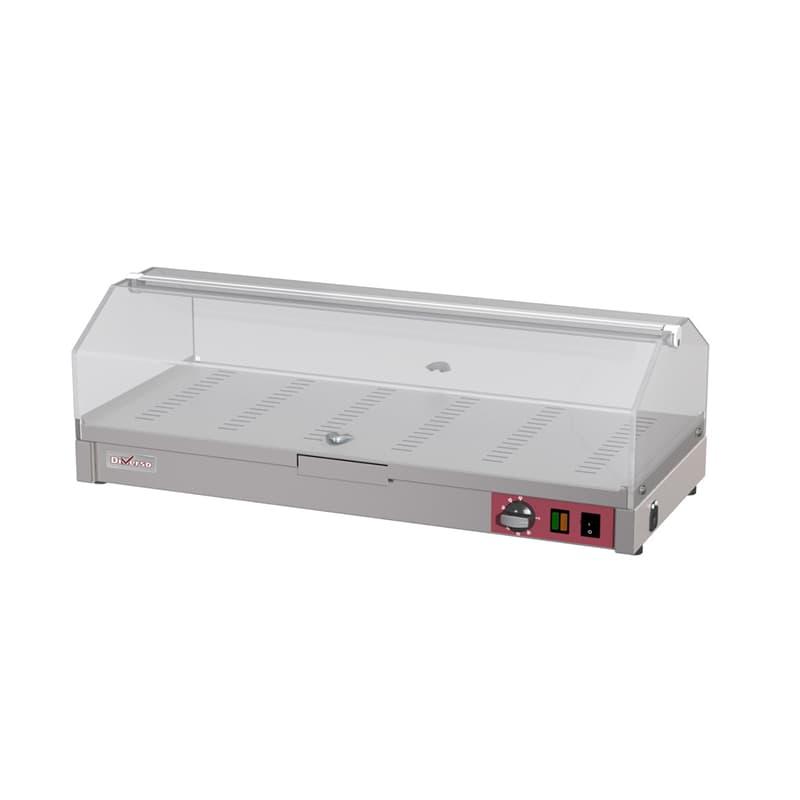 Vitrine chauffante 1 niveau largeur 800mm