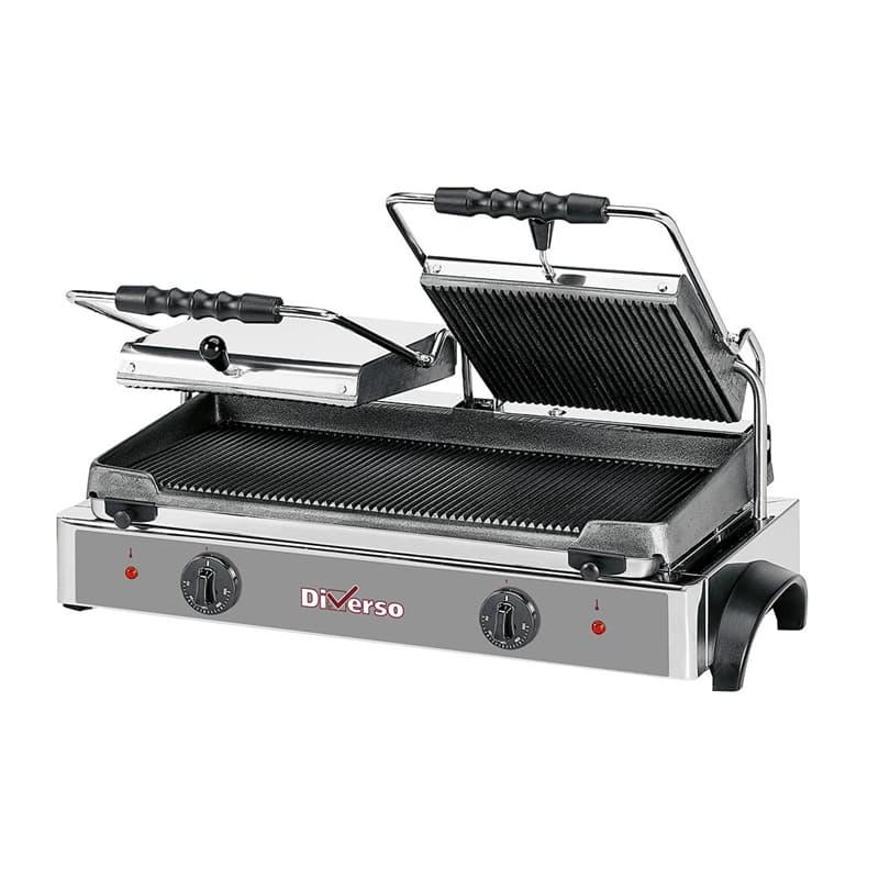 Contact grill double