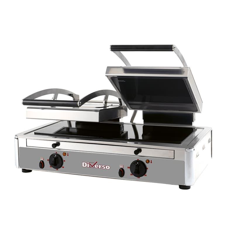 Grill double vitrocéramique